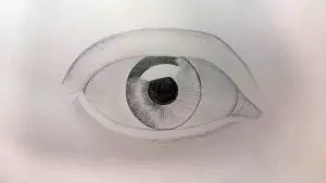 Как нарисовать глаз карандашом? Шаг четвертый. Портреты карандашом - Fenlin.ru