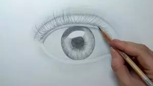 Как нарисовать глаз карандашом? Шаг шестой. Портреты карандашом - Fenlin.ru