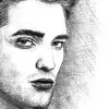 Портрет карандашом Роберта Паттинсона (Robert Pattinson) - Fenlin.ru