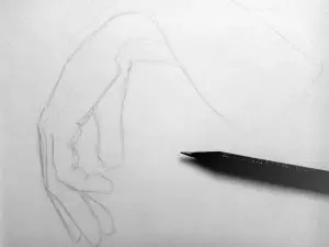 Как нарисовать руки карандашом? Шаг 3. Портреты карандашом - Fenlin.ru
