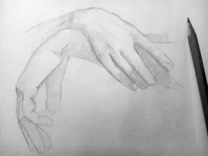 Как нарисовать руки карандашом? Шаг 7. Портреты карандашом - Fenlin.ru