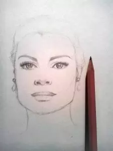 Как нарисовать женский портрет карандашом? Шаг 7. Портреты карандашом - Fenlin.ru