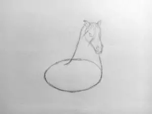 Как нарисовать лошадь карандашом? Поэтапный урок. Шаг 7. Портреты карандашом - Fenlin.ru