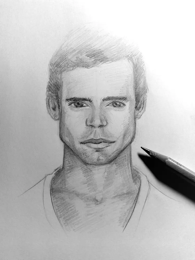 Pencil man. Портрет мужчины карандашом. Лицо человека карандашом. Портрет мужчины карандашом для начинающих. Мужчина рисунок карандашом.