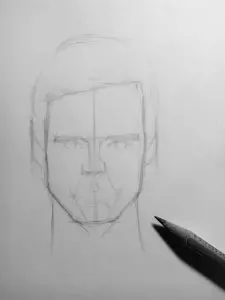 Как нарисовать мужчину карандашом? Шаг 8. Портреты карандашом - Fenlin.ru