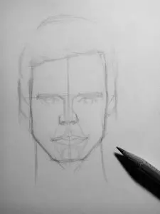 Как нарисовать мужчину карандашом? Шаг 9. Портреты карандашом - Fenlin.ru