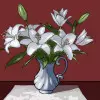 Как нарисовать вазу с цветами? Готовая работа. Портреты карандашом - Fenlin.ru