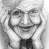 Как нарисовать старушку карандашом? Портреты карандашом - Fenlin.ru