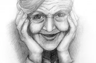 Как нарисовать старушку карандашом? Портреты карандашом - Fenlin.ru