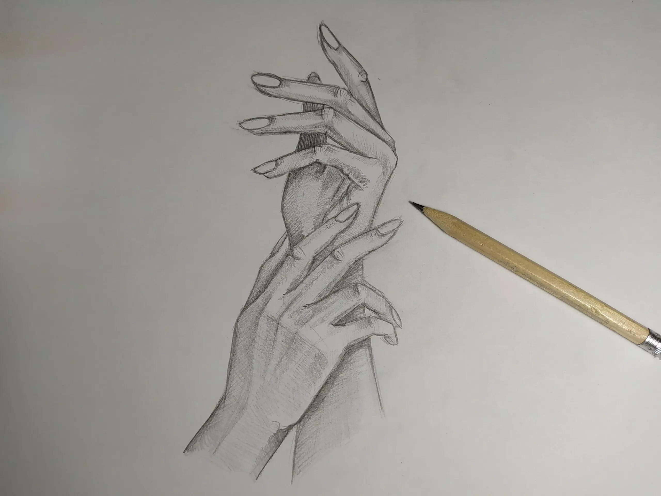 Как нарисовать руки